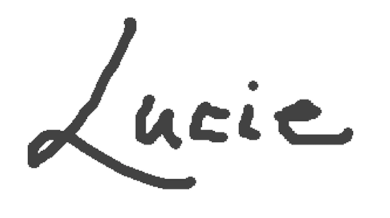 Lucie's Signature